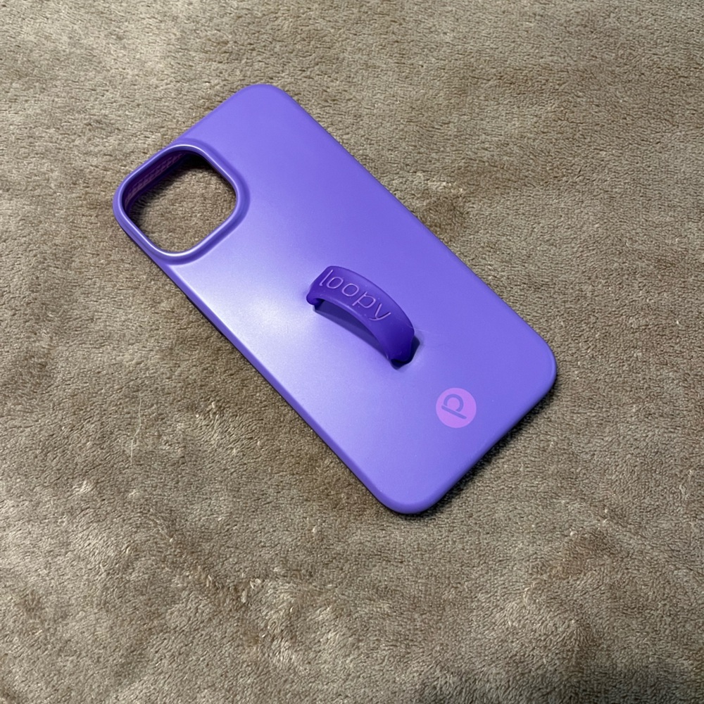 Loopy Case Neon Purple Phone Cover